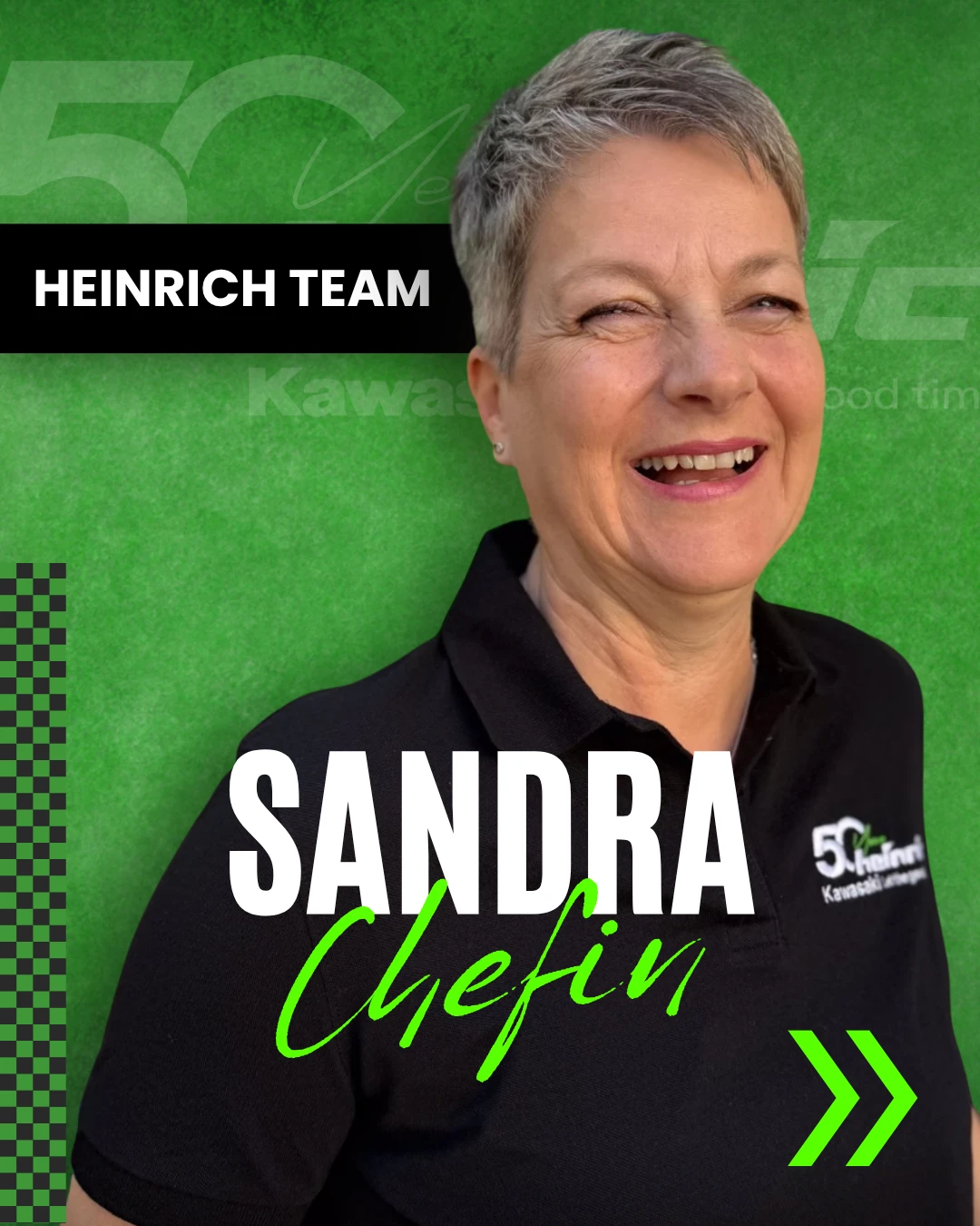 Kawasaki Heinrich – Instagram-Post Sandra